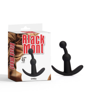 Анальний вібратор Chisa Playful Beaded, чорний, 14.3 х 3 см - No Taboo