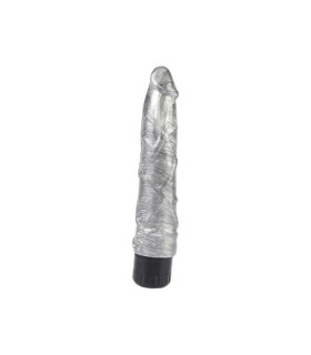 Вибратор реалистичный Chisa Pleasure Ranger, серебристый, 22 х 4.3 см - No Taboo