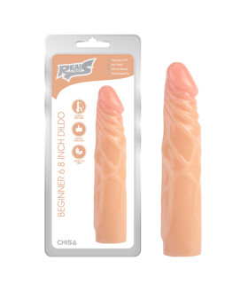 Фаллоимитатор реалистичный Chisa Beginner, бежевый, 17.5 х 3.5 см - No Taboo