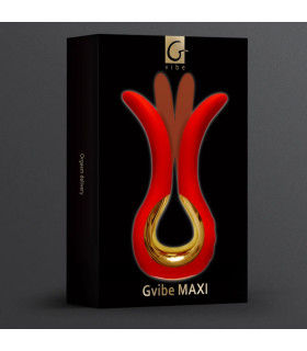 Вибратор универсальный Gvibe MAXI красный, 14.9 х 7.7 см - No Taboo