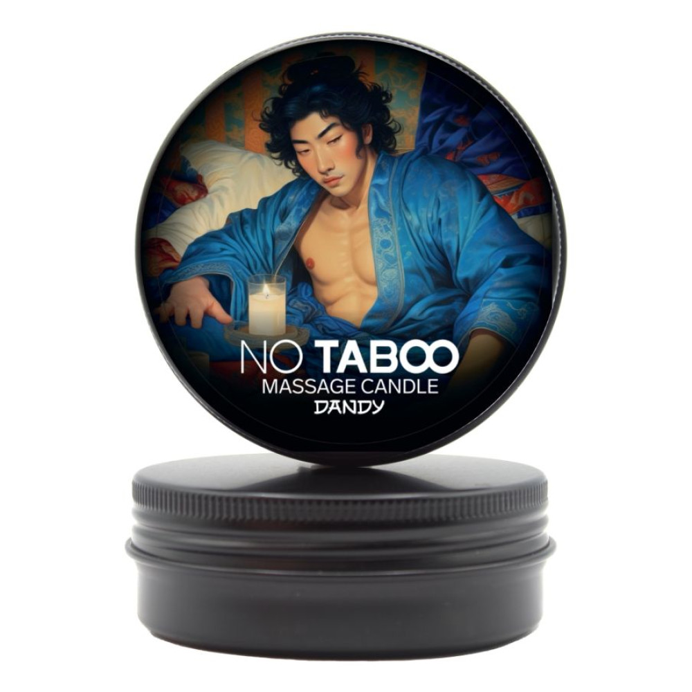 Свеча массажная NO TABOO, 30 мл, Dandy с ароматом мужского парфюма (333902), zoom