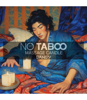 Свеча массажная NO TABOO, 30 мл, Dandy с ароматом мужского парфюма - No Taboo
