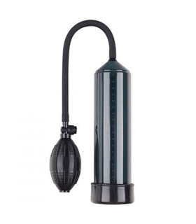 Вакуумна помпа чоловіча Toyz4lovers Easy Touch механічна, чорна, 23 х 6 см - No Taboo