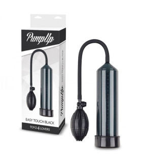 Вакуумна помпа чоловіча Toyz4lovers Easy Touch механічна, чорна, 23 х 6 см - No Taboo