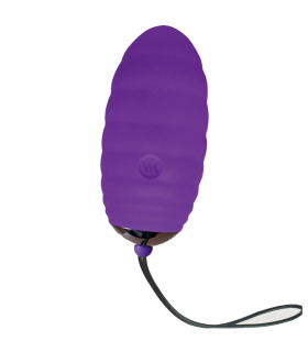 Виброяйцо Adrien Lastic Ocean Breeze 2.0 фиолетовое, 7.5 х 2.4 см - No Taboo