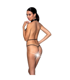 Боди Passion Jannies, черное, S/M - No Taboo