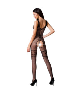 Комбинезон Passion BS069, с интимным вырезом, черный, One size - No Taboo