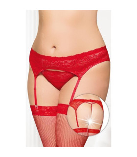 Пояс для панчіх червоний - No Taboo