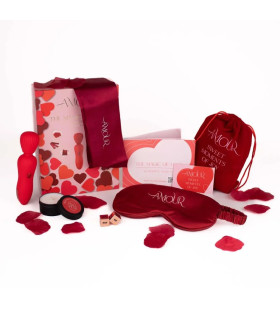 Подарунковий набір Dreamtoys The Magic Of Love, червоний, 7 предметів - No Taboo