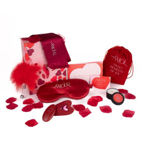 Подарунковий набір Dreamtoys The Secret Of Love, червоний, 7 предметів - No Taboo