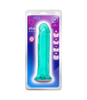 Фаллоимитатор реалистичный Blush Thrill N Drill на присоске, зеленый, 24.1 х 5 см - No Taboo