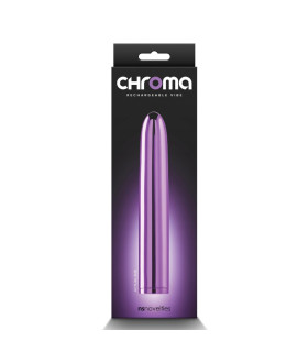 Вибратор вагинальный NS Novelties Chroma фиолетовый, 17 х 2.8 см - No Taboo