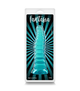 Фаллоимитатор NS Novelties Nymph гибкий, зеленый, 19.5 х 5 см - No Taboo