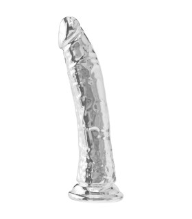 Фаллоимитатор реалистичный Toy Joy Clear на присоске, прозрачный, 24 х 4.5 см - No Taboo