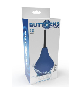 Анальний душ Toy Joy The Cleaner блакитний, 13.5 х 6 см - No Taboo