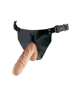 Страпон Toy Joy Superwoman бежевий, 18 х 4.5 см - No Taboo