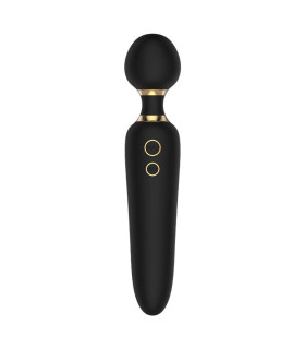 Вибратор-микрофон Dreamtoys Noah двусторонний, черный, 23 х 4.5 см - No Taboo