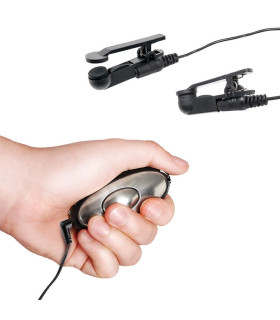 Зажимы для сосков Pipedream Fetish Fantasy с электростимуляцией, черные, 5 х 5 см - No Taboo