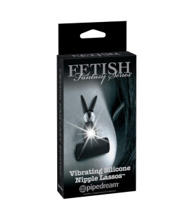 Зажимы для сосков Pipedream Fetish Fantasy с вибрацией, черные, 3.1 х 1.5 см - No Taboo