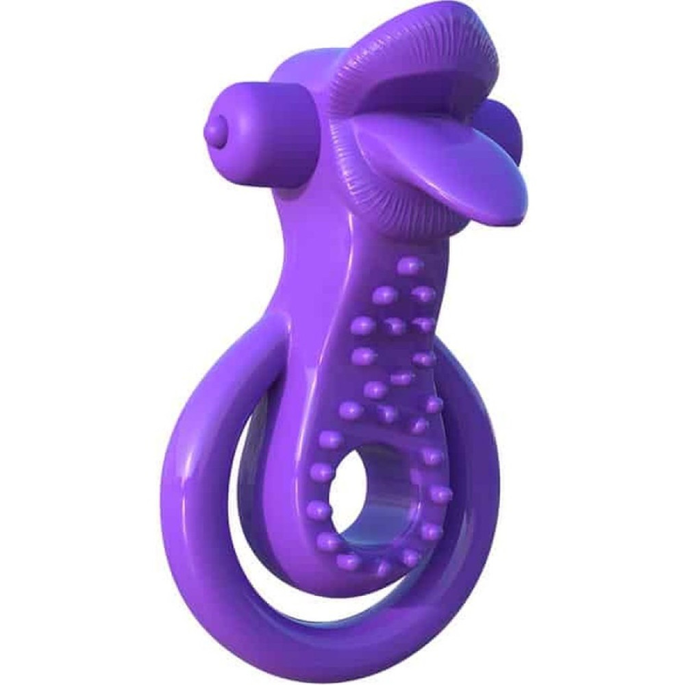 Эрекционное виброкольцо Pipedream Fantasy фиолетовое, 4 х 1.5 см (28736), zoom