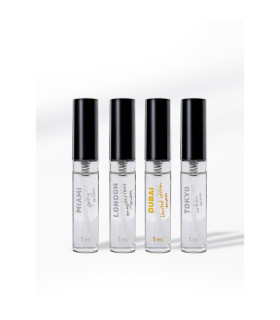 Сет духов с феромонами HOT для мужчин, 4 х 5 мл - No Taboo