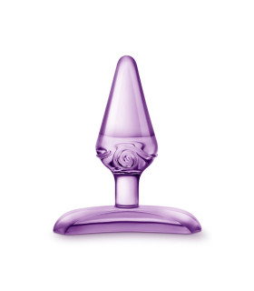 Анальная пробка Blush Jolly фиолетовая, 6.9 х 2.5 см - No Taboo
