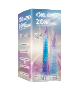 Фаллоимитатор на присоске NMC Monster Dildo светящийся в темноте, разноцветный, 31.2 х 4 см - No Taboo