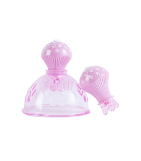Вібратор для сосків чаши BeYourLover JECCA 10 режимів, рожевий - No Taboo