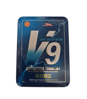 Таблетки V9 Super Consentration для повышения потенции, 10 шт - No Taboo