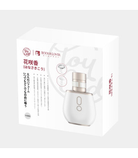 Вакуумный стимулятор BeYourLover Aromia в виде духов с электростимуляцией, белый, 9.6 х 3.5 см - No Taboo