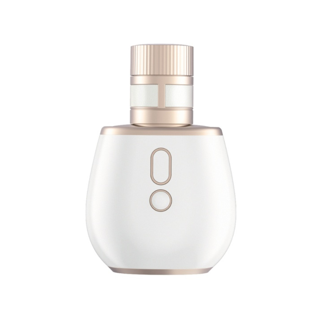 Вакуумный стимулятор BeYourLover Aromia в виде духов с электростимуляцией, белый, 9.6 х 3.5 см (335678), zoom