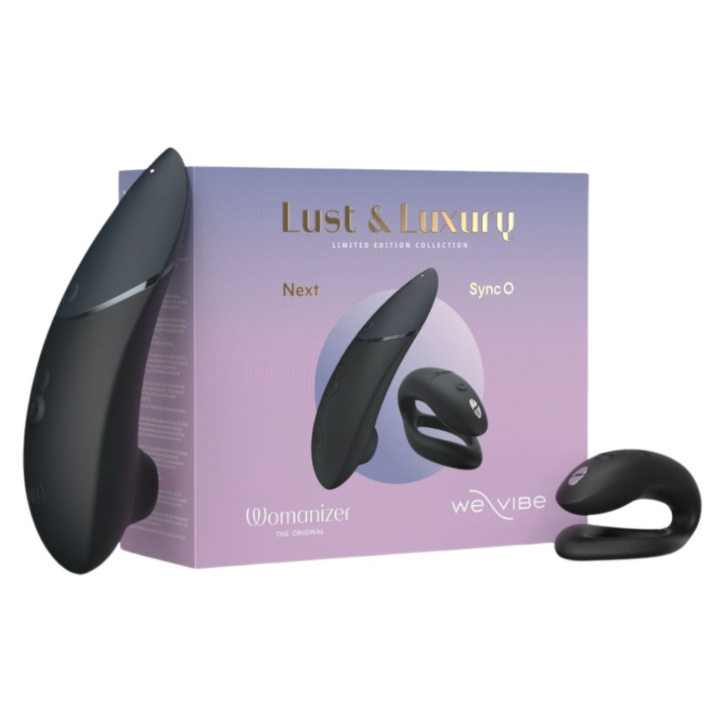Набор Womanizer Lust & Luxury We-Vibe Sync O и Womanizer Next, черный (337471), zoom