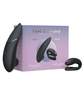 Набор Womanizer Lust & Luxury We-Vibe Sync O и Womanizer Next, черный - No Taboo
