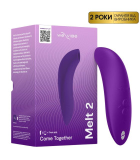Вакуумный стимулятор We-Vibe Melt 2 для пар, фиолетовый - No Taboo