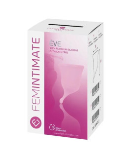 Менструальная чаша Femintimate M розовая, 6.8 х 4.6 см - No Taboo