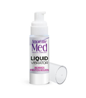 Рідкий Вібратор Amoreane Med з ягідним ароматом, 30 мл - No Taboo