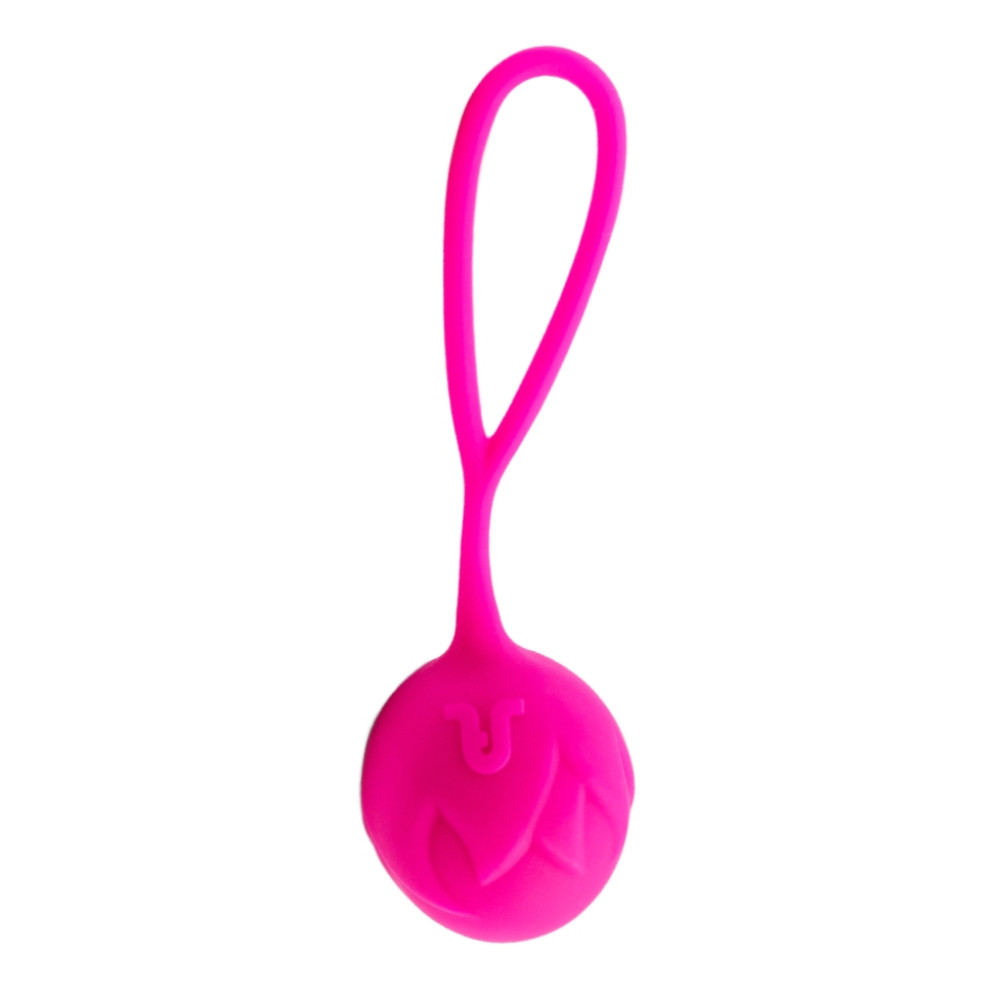 Вагінальна кулька Adrien Lastic Geisha Ball Mia рожева, 12 х 3.6 см (337042), zoom