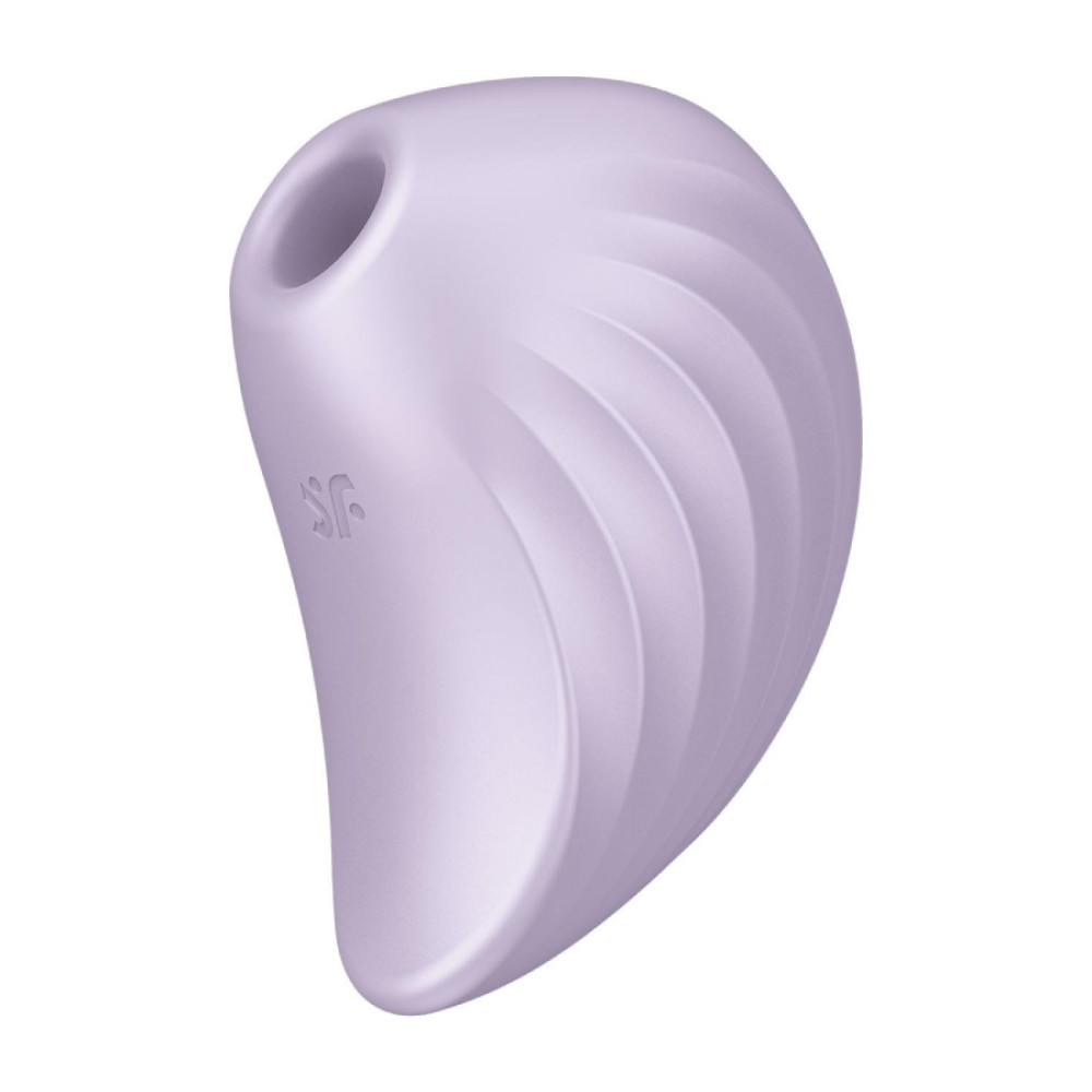 Вакуумний стимулятор Satisfyer Pearl Diver з вібрацією, фіолетовий, 9.1 х 6.6 см (337279), zoom