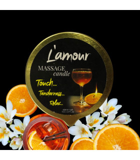 Массажная свеча L'amour Aperol, золотая, 70 мл - No Taboo