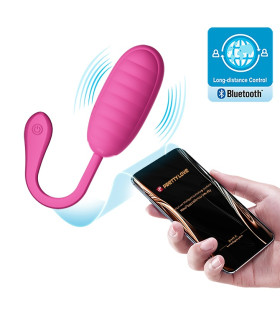 Виброяйцо Pretty Love Catalina с приложением, розовое, 19.7 х 3.5 см - No Taboo