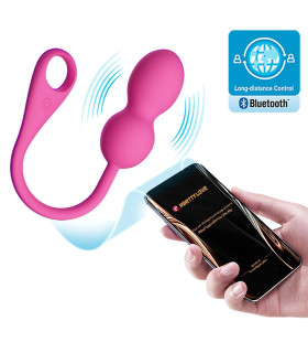 Виброяйцо Pretty Love Elvira с приложением, розовое, 22 х 3.2 см - No Taboo