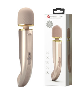 Вібратор-мікрофон Pretty Love Massager золотистий, 29 х 5.8 см - No Taboo