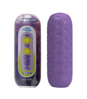 Мастурбатор Pretty Love Venus-X фіолетовий, 18 х 6.5 см - No Taboo