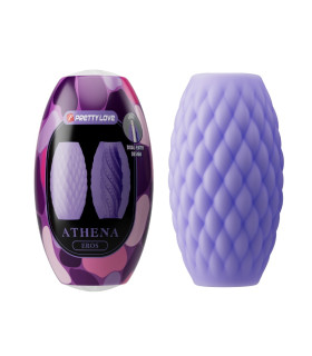 Мастурбатор яйцо Pretty Love Athena Eros фиолетовый, 7.6 х 4.2 см - No Taboo
