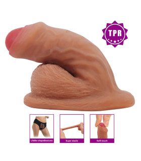 Фалоимитатор накладной Pretty Love Warnell реалистичный, бежевый, 13 см - No Taboo