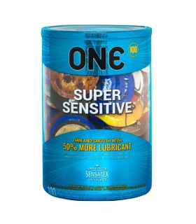 Набор презервативов One Super Sensitive, 100 шт - No Taboo