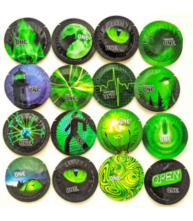 Презервативы в банке One Glowing Pleasures светятся в темноте, 100 шт - No Taboo