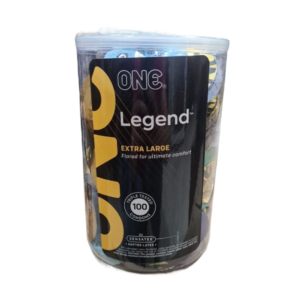 Презервативы One Legend XL латексные, 100 шт (337882), zoom