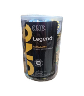 Презервативы One Legend XL латексные, 100 шт - No Taboo
