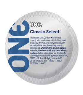 Презервативы One Classic Select латексные, 100 шт - No Taboo